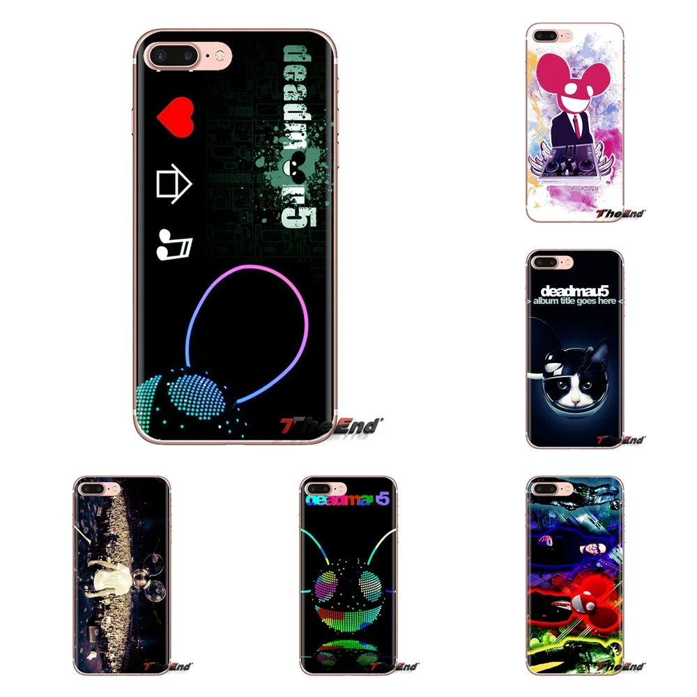 Силиконовые чехлы для телефонов DJ Deadmau5 с логотипом разных цветов Samsung Galaxy S3 S4 S5 Mini