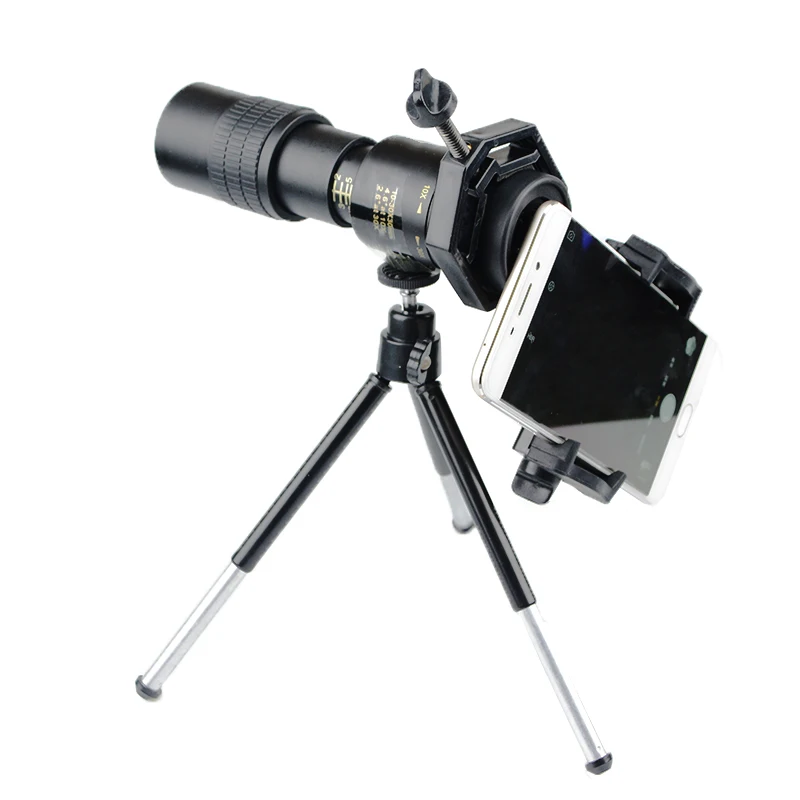 

Monocular Telescope high quality Mini Monocular Outdoor Hunting Camping Scopes With Phone Clip Tripod phone clip Binoculars