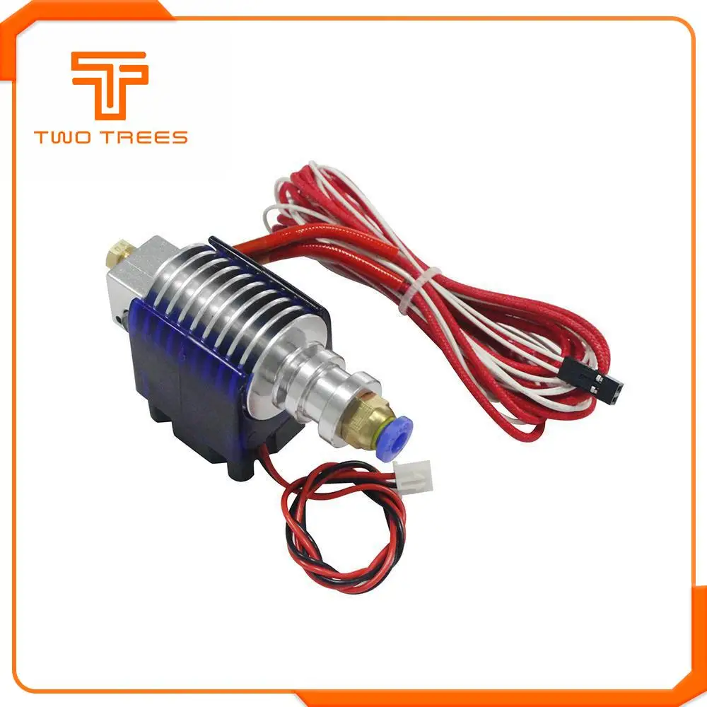 Горячий экструдер с J образной головкой V5 Для филамента 1 75 мм детали для 3D