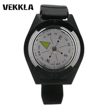 VEKKLA портативные военные тактические наручные компасы водонепроницаемые цифровые часы для выживания ремешок для наружного туризма кемпинга путешествия
