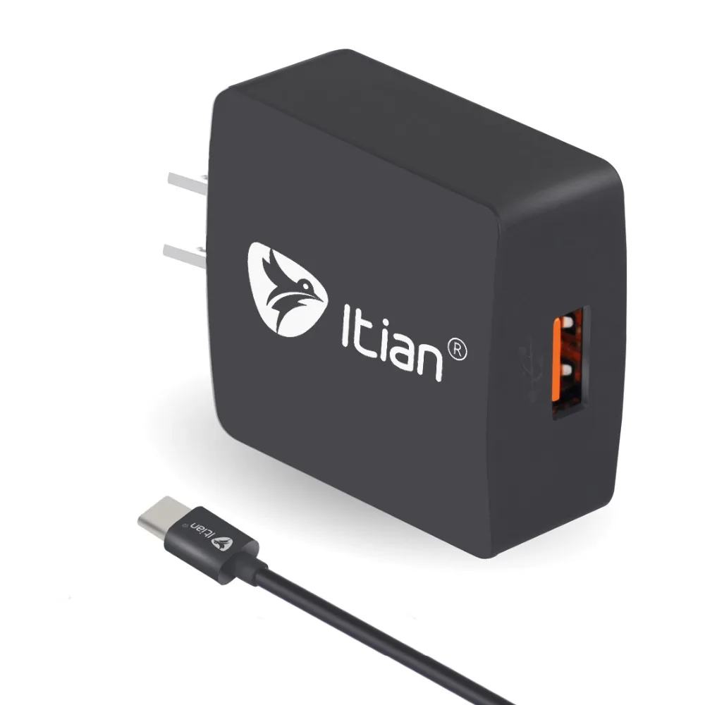 Itian Quick Charge 3.0 With Typec Cable Travel Charger For Nintendo