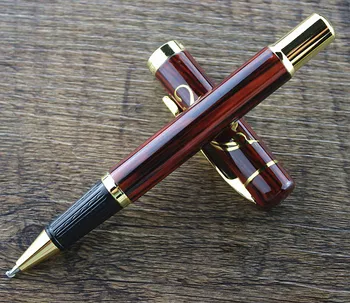 

DIKA WEN K9 metal pen steel Business Gift Medium Nib rollerball pen High Quality luxury office school Stationery supplies