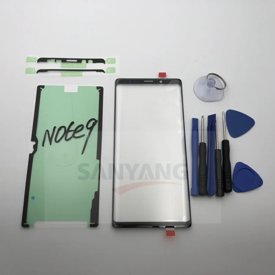 Note8 Защитное стекло для ЖК-дисплея внешний объектив для samsung Galaxy Note 8 N950 note 9 N960 сломанный сенсорный экран Замена Ремонт Клей