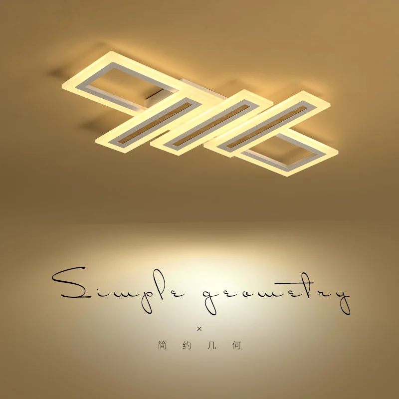 

New Creative Minimalism art LED Ceiling Lights Living Room Ceiling Lamp Bedroom Lighting lampara techo plafonnier lamp ceiling