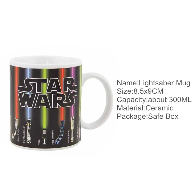 Star Wars Кофе кружки Керамика чашки и кружки белый солдат R2-D2 CP03 Дарт Вейдер Mark творческий серии посуда - Цвет: 2
