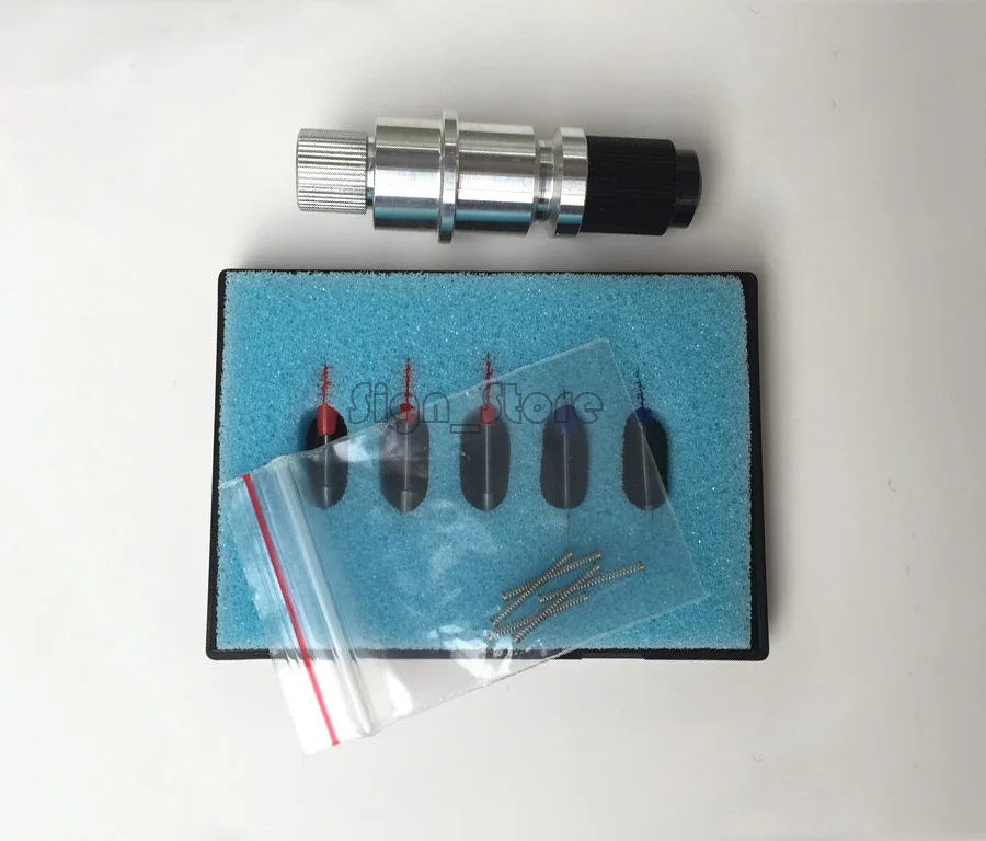 

1 pc cutting blade holder for Graphtec CB09 silhouette cameo craftrobo + 3PCS 45 Degree + 2PCS 60 Degree vinyl cutter Blades