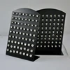 72Pcs (36Pairs) One Card 4mm - 7mm Crystal Zirconia Stainless Steel Stud Earring for Women Fashion Jewelry Display Boards LR285 3