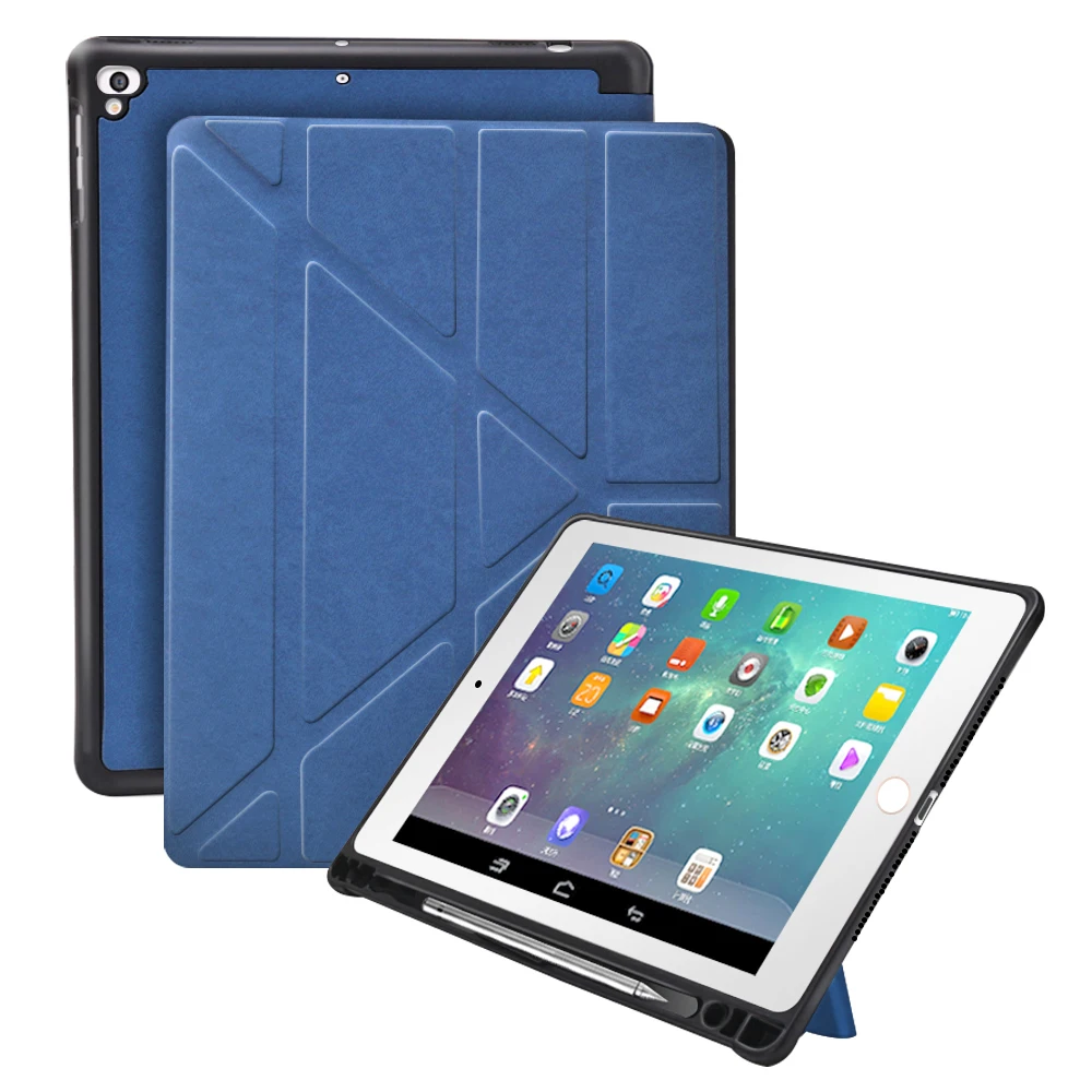 Owswin для iPad 9,7 чехол Smart Cover для iPad Air из искусственной кожи чехол для iPad Air 2 Pro 9,7 чехол с карандашом