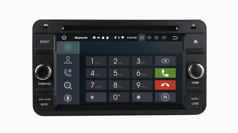 Sale Android 9.0 car radio multimedia player for suzuki jimny 2007-2013 with gps navigation built in wifi USB SD octa core 4+64G 3