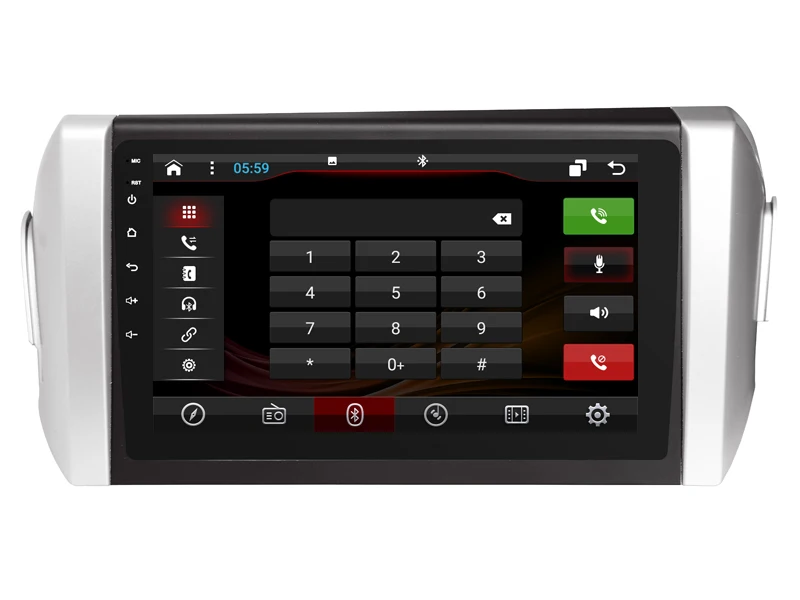 Excellent 32GB rom 8 cores Android 8.1.2 car GPS for TOYOTA INNOVA (RHD) touch screen radio DSP stereo navigation carplay multimedia FM 4