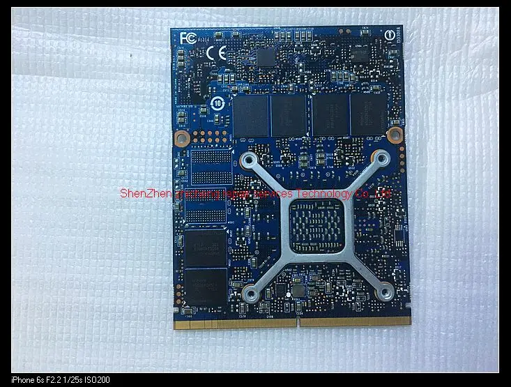

for TOSHIBA QOSMIO X870 X875 V000280680 6050A2494B01-VGA-A02 GTX670M N13E-GS-LP-A1 DDR5 3GB video card graphics Card