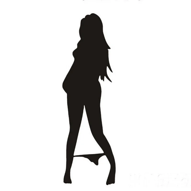 

Motorcycle Funny Beautiful Sexy Woman In Bikini Decorative Wall Sticker Cartoon Car Styling Stickers For BMW E46 Ford Focus 2