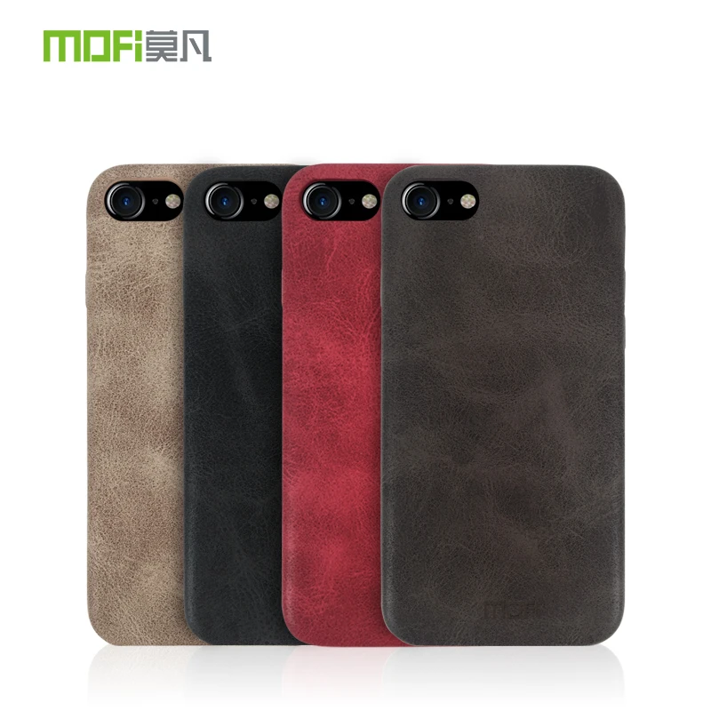 

Original MOFi Luxury Vintage PU Leather Phone Case for iPhone 7 iphone 7 Plus Back Cover Case for iPhone 8 iphone 8 Plus hoesje