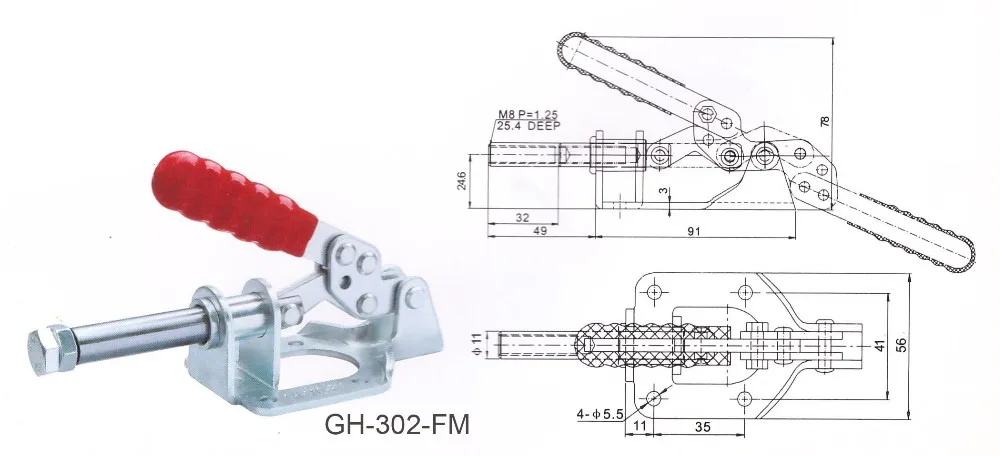 GH-302-FM SIZE