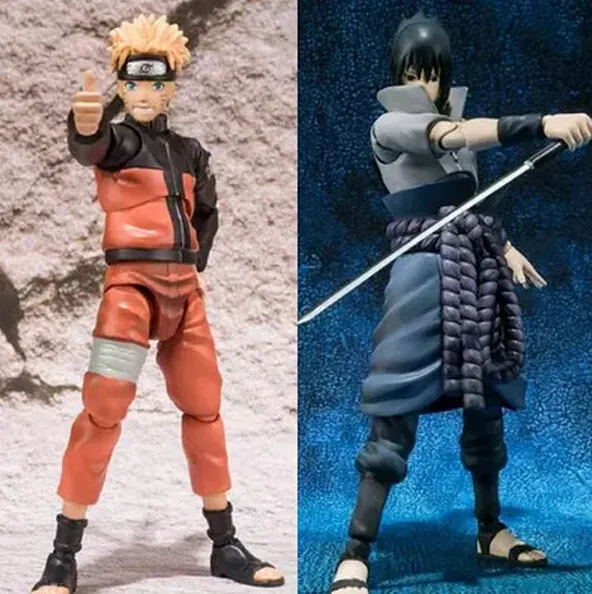 

Naruto Action Figure Naruto Sasuke PVC 150mm Anime Figure Juguetes Toys S.H.Figuras Naruto Sasuke