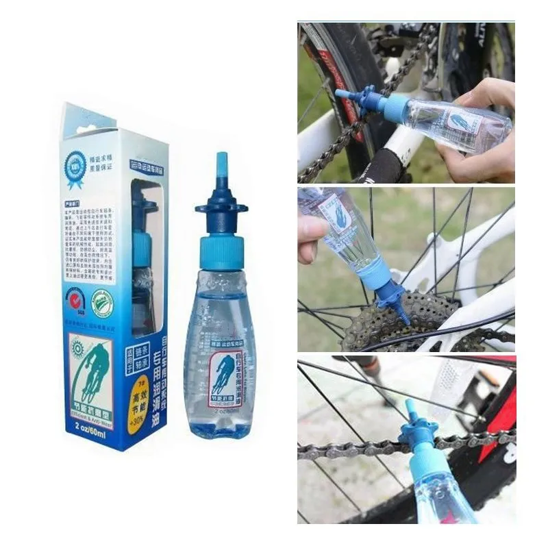 

60ML MTB Chain Lube Lubricat Cycling Lubrication Maintenance Oil Bicycle Bike Lubricating Oil Lube Cleaner Repair Tool Greas