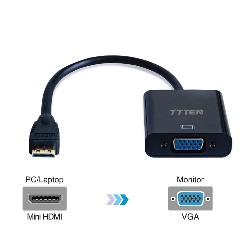 Mini HDMI to VGA (4)