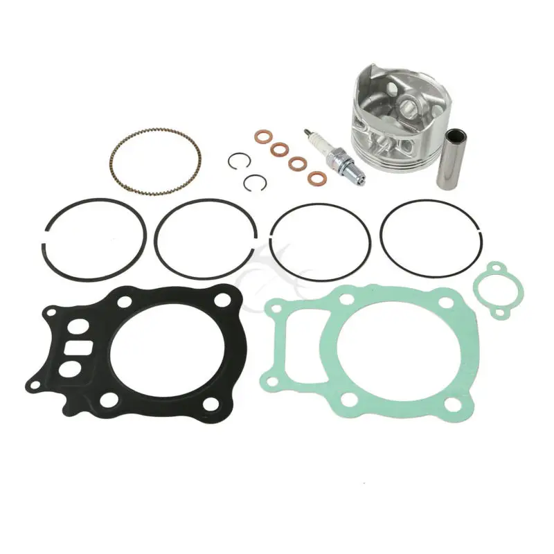 Piston Rings Gasket Kit Spark Plug For Honda TRX 350 TE /TM Rancher