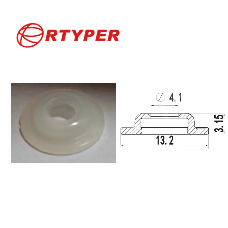 100pcs universal fuel injector pintle cap Fuel injector Plastic Caps