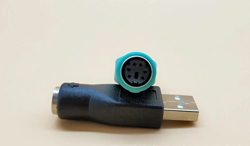 20 шт. PS/2 PS2 порт Женский к USB папа адаптер конвертер Разъем для клавиатуры мыши |
