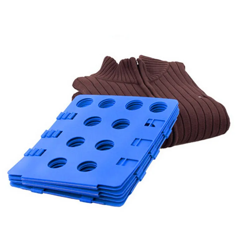 

Magic Convenient Clothes Folder Organizer Flip Fold Folding Board for Children cloth Multi-colored Fast Speed Set