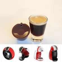 

3pcs/lot For Dolce Gusto 1st Crema Coffee Capsules Cup Refillable Reusable Coffee Filter Baskets Stainless Steel Mech Dripper