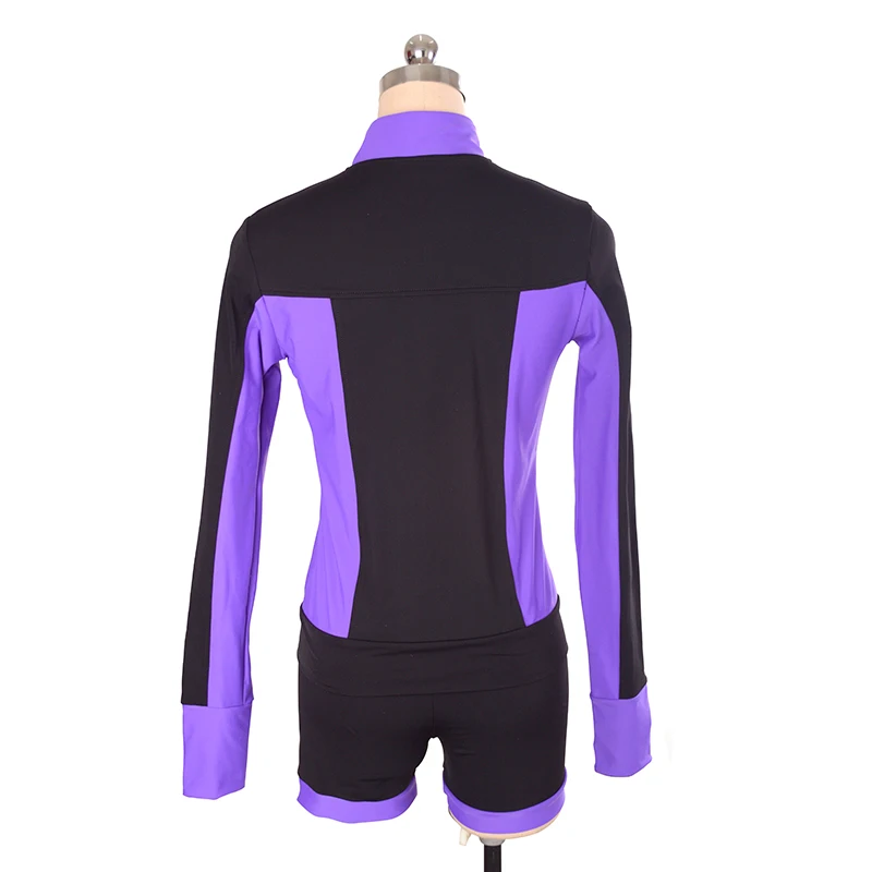 Skating Trousers Teens Team Performance Wear Colorful Lines Skating Suits Women Jackets Girls Training Costumes