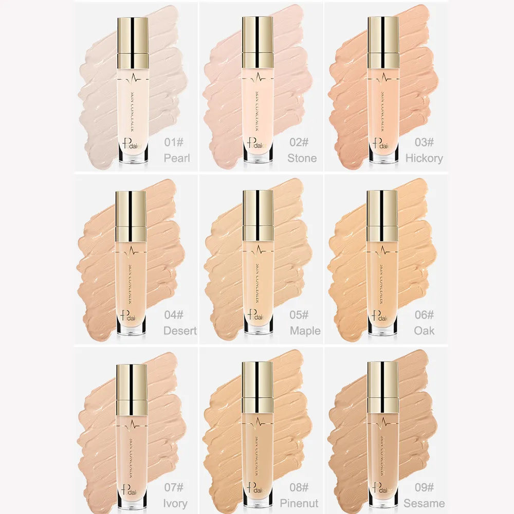 Face Eye Foundation Concealer Highlight Contour Liquid Stick Makeup Natrual Cream Matte Long-lasting Oil Control Concealer