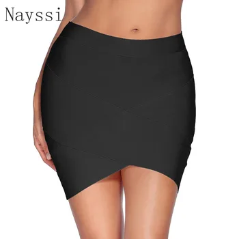 

Nayssi 2019 Bandage Skirt New Arrival Sexy Wholesale Lady Party Pencil Skirt