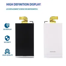 Замена верхний топ 1 шт. ЖК-дисплей экран для переключателя NS Ремонт Запчасти дисплей Панель