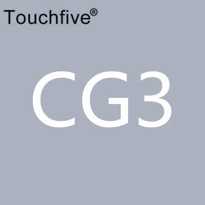 TOUCHFIVE дополнительные цвета соответствующие художественные маркеры кисти ручки для эскиза на спиртовой основе маркеры двойная голова манга Рисование ручки художественные принадлежности - Цвет: CG3