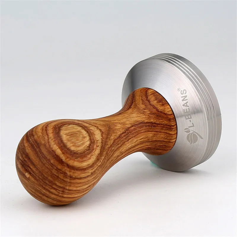 58 ملليمتر تموج القهوة عبث مع الخشب مقبض الفولاذ المقاوم للصدأ حبة البن الصحافة 58 ملليمتر coffeeware 58 ملليمتر تموج القهوة عبث مع الخشب مقبض الفولاذ المقاوم للصدأ حبة البن الصحافة 58 ملليمتر coffeeware