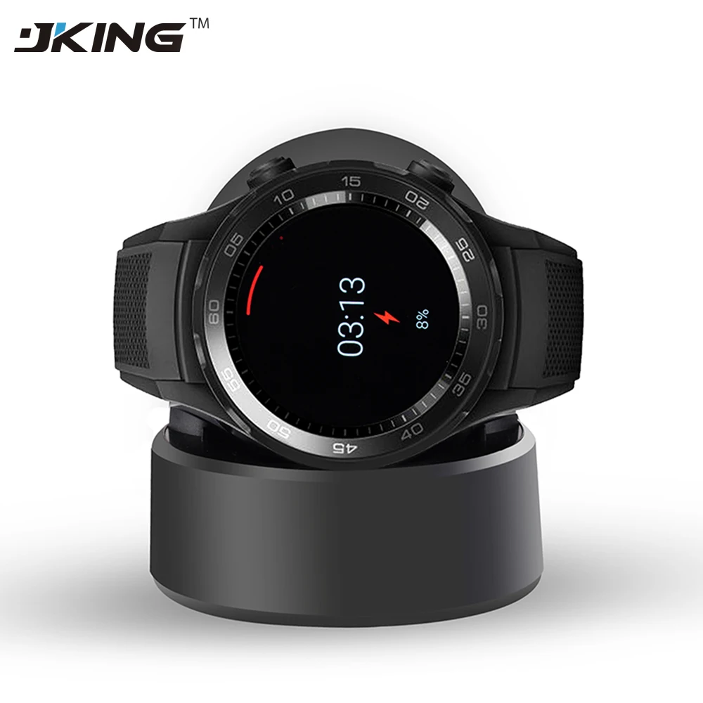 

JKING Portable Wireless Charger for Huawei Watch 2 Charging Cradle Dock Charger High-quality Replacement Charger 2017 New Black