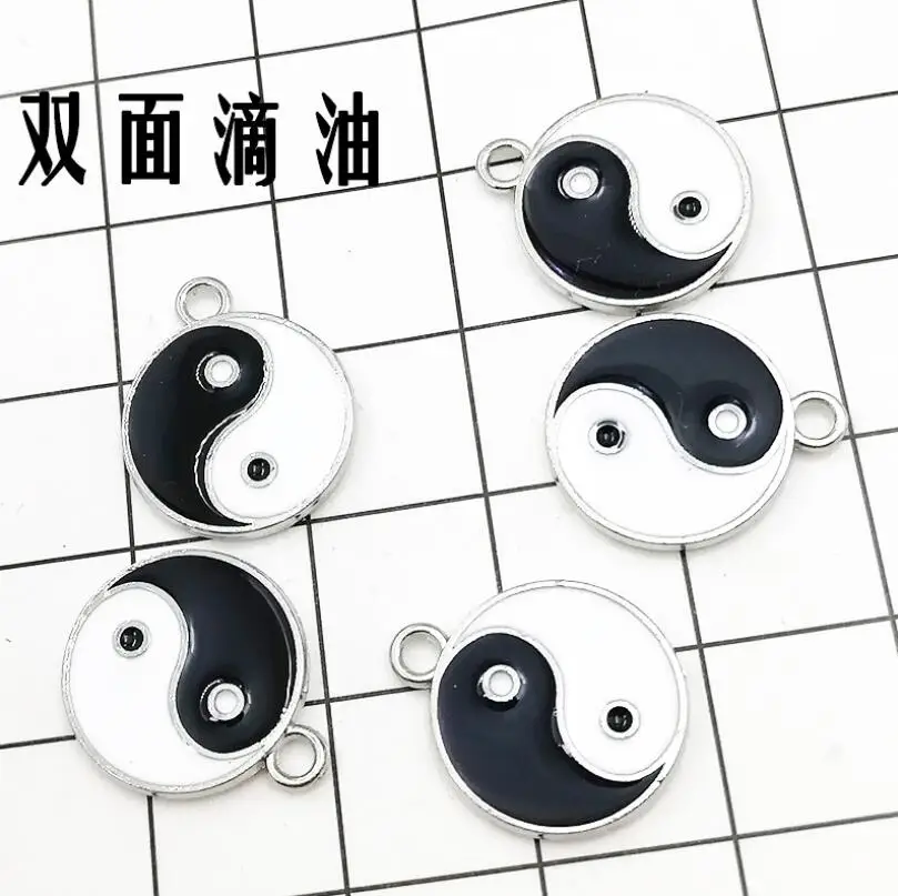 

100Pcs cartoon pendant Necklace Key chain earrings Metal Charm Pendants Jewelry Making QW183