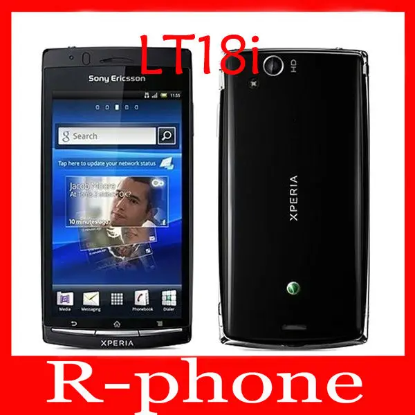 Оригинальный мобильный телефон Sony Ericsson Xperia Arc S LT18i 3G 8 Мп Wi Fi Android экран 4 2 дюйма|mobile