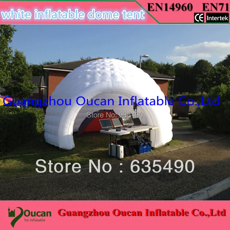 Small inflatable igloo tent for eventparty with freeshipping by DHL