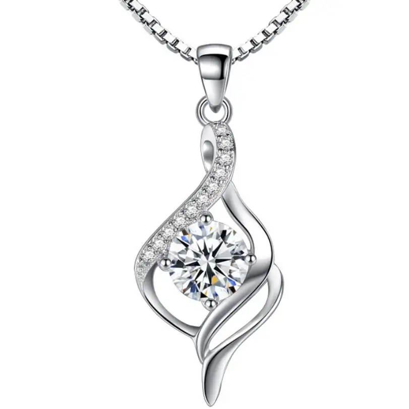 Fashion zircon feminine rotating ballet pendant necklace female models | Украшения и аксессуары