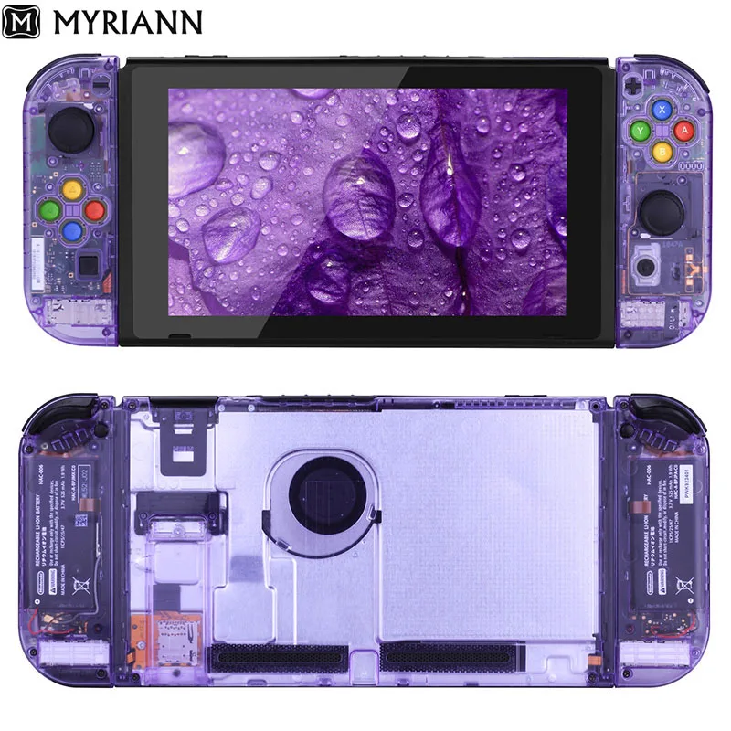 Online (Versión actualizada) funda de carcasa de repuesto para el controlador NS del interruptor de la consola de juegos Joy Con 8 colores