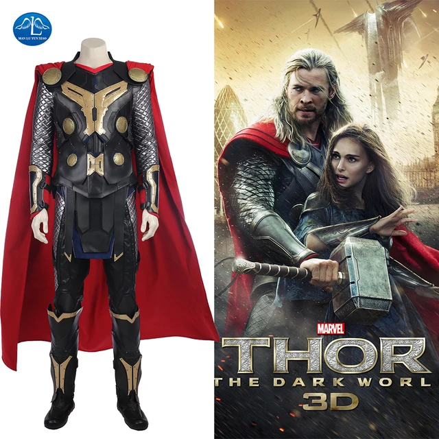 New Men Thor Ragnarok Cosplay Thor Odinson Costume Movie Superhero