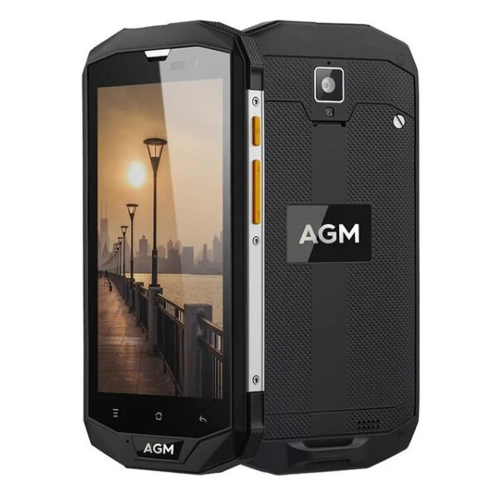 AGM A8 ЕС 5,0 ''HD IP68 4050 мА/ч, 4G смартфон 4 Гб+ 64 Гб Водонепроницаемый Android 7,0 MSM8916 4 ядра мобильного телефона 13MP NFC