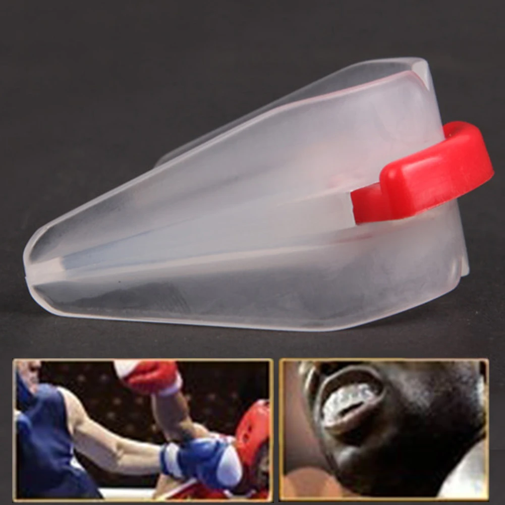 Спортивный Капа Gum Shield Защита рта guard бокс боевые искусства Junior старшего зуба протектор зубной скобки защита