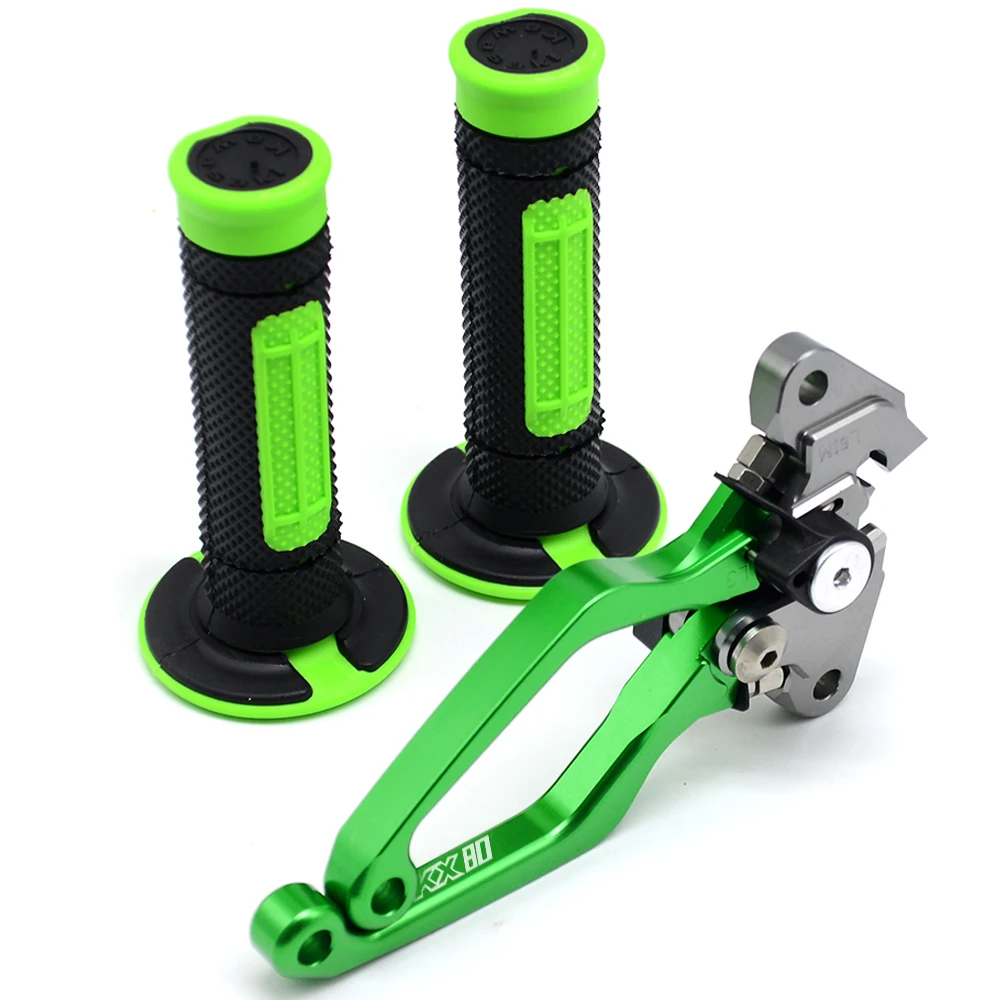 Для KAWASAKI KX80 KX 80 2000 2016 2015 2014 2013 2012 мотоцикл 22 мм ручка регулируемый тормозной рычаг