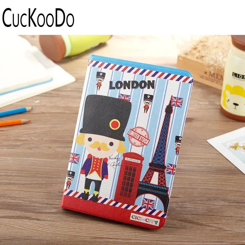 CucKooDo 100 шт./лот цветной кожаный чехол книжка премиум класса с подставкой