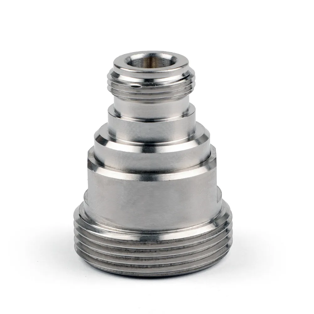 

Areyourshop L29 7/16 DIN Female Jack Plug to N Female Jack straight RF Coaxial Connector 1/4PCS Connector Plug Jack