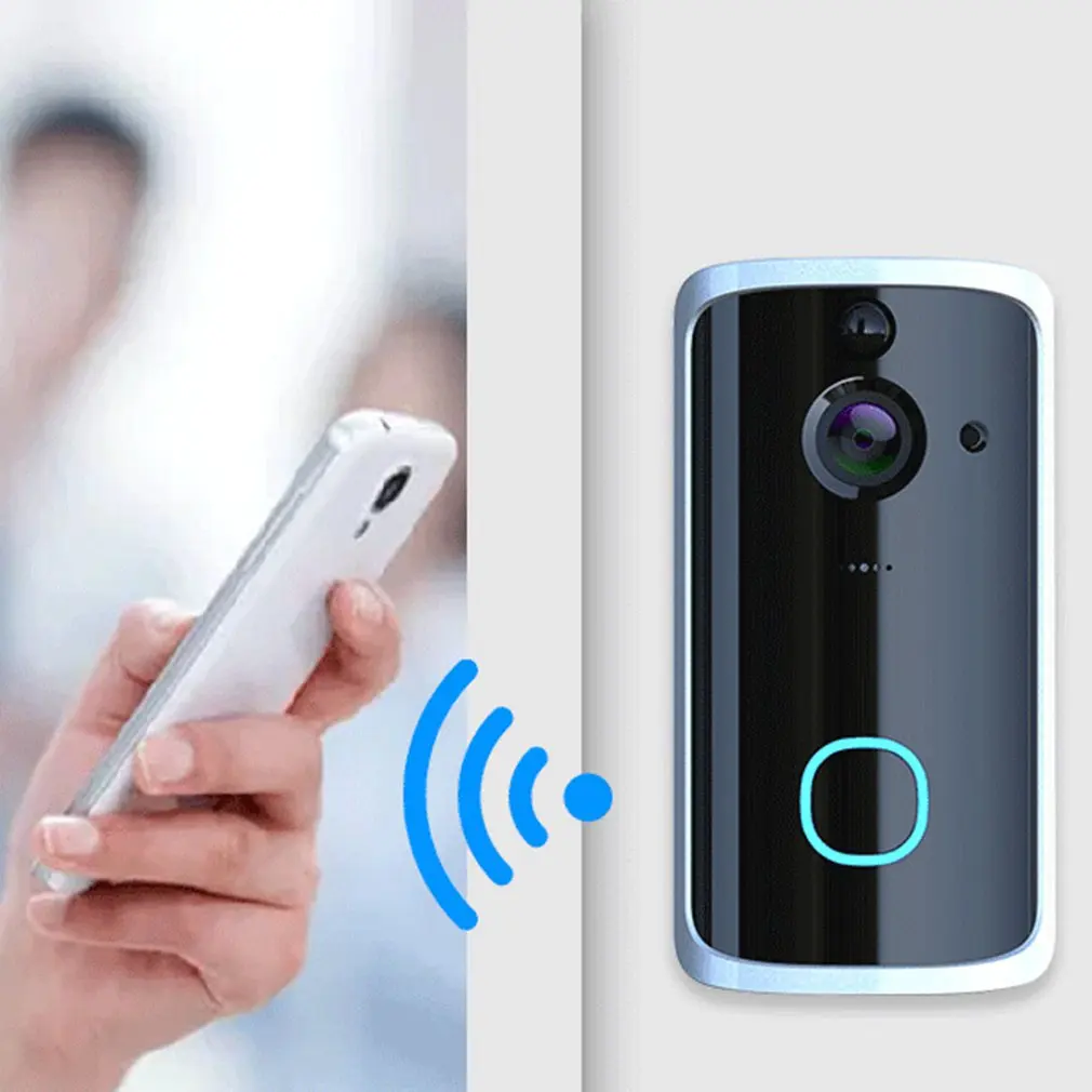 M12 умный дом низкой мощности Wifi беспроводной видеодомофон голосовой домофон мобильный телефон Мониторинг дверной Звонок