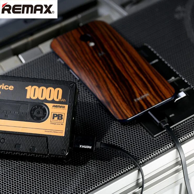 Reamx 10000 мАч Внешний аккумулятор USB Powerbank для iphone Samsung стильный внешний зарядка