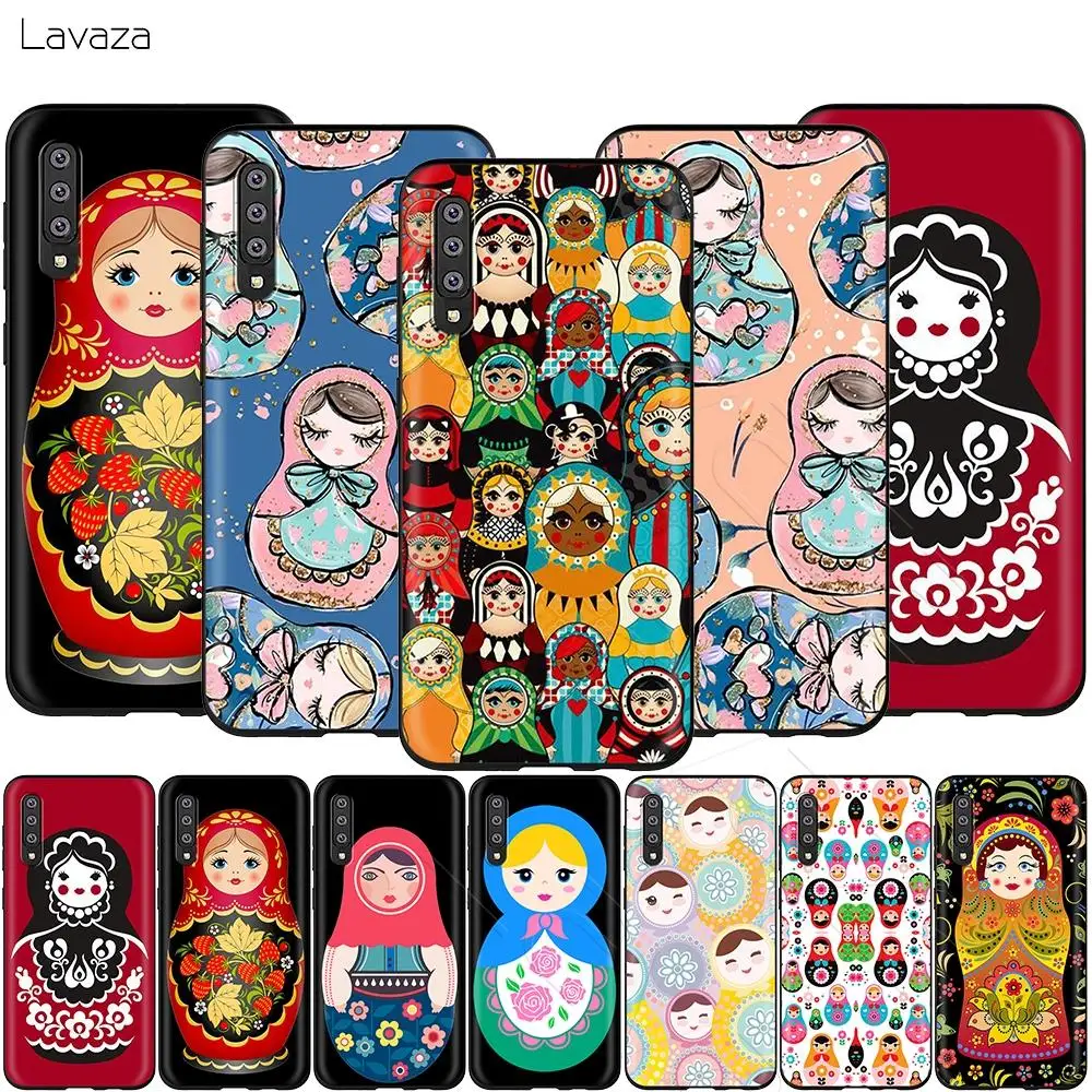 Lavaza Cute Russian Dolls Matryoshka Case for Samsung Galaxy Note 10 Plus A10 A30 A40 A50 A70 M20 A20 A20S A10S A30S A50S |