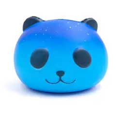 8.8 см мультфильм синий panda squeeze Toy Симпатичные мягкими Исцеление телефон ремешок Моделирование Декор замедлить рост снимает стресс-детские