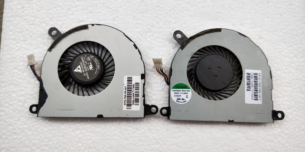 

New fan for HP probook 430 g2 CPU cooling fan 768199-001 EG50050S1-B020-S9A KSB05105HC 701