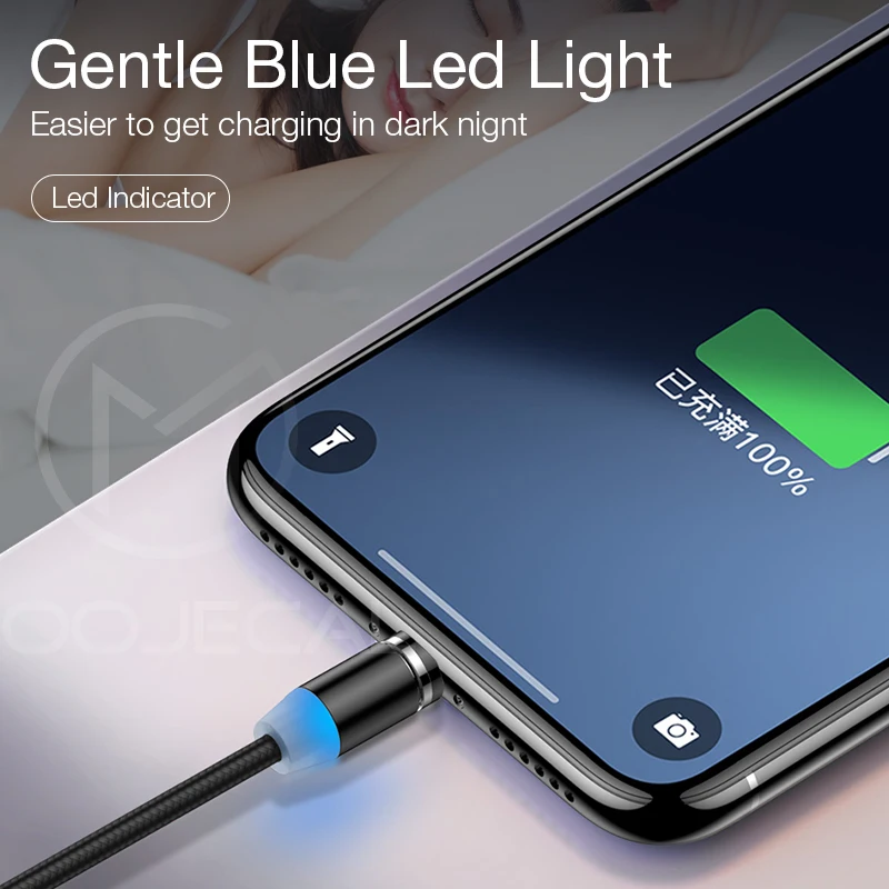 MOOJECAL كابل مغناطيسي ل فون سامسونج S10 نوع C شاحن بيانات الشحن المصغّر usb كابل الهاتف المحمول الكابلات MOOJECAL كابل مغناطيسي ل فون سامسونج S10 نوع C شاحن بيانات الشحن المصغّر usb كابل الهاتف المحمول الكابلات